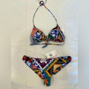 Beautiful Agua Bendita NEW Bikini with tags, never used.